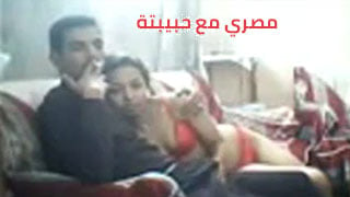 مصري مع حبيبته - تجربة سكس كلاسيكية ممتعة سكس